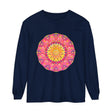 Colorful and intricate mandala design long sleeve t-shirt for men and women