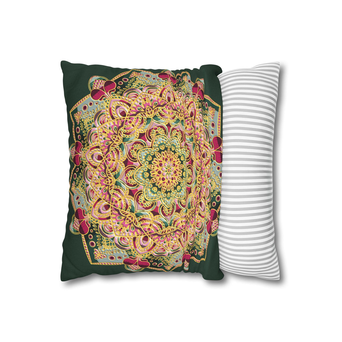 Mandala Boho Square Pillowcase