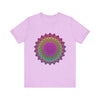 Vibrant Mandala Tee - Colorful Spiritual Art, featuring intricate and colorful mandala design in vibrant hues, perfect for expressing your spiritual and artistic side