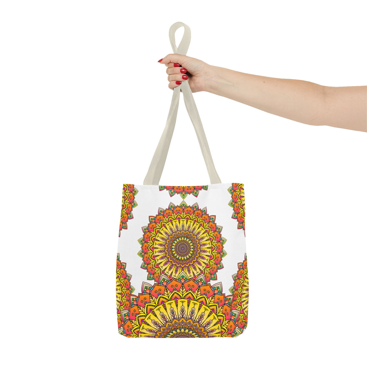 Solar Mandala Tote Bag