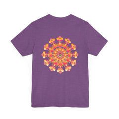 Vibrant Mandala Tee - Spiritual Peace & Harmony: A beautifully designed shirt with intricate mandala pattern representing peace and harmony