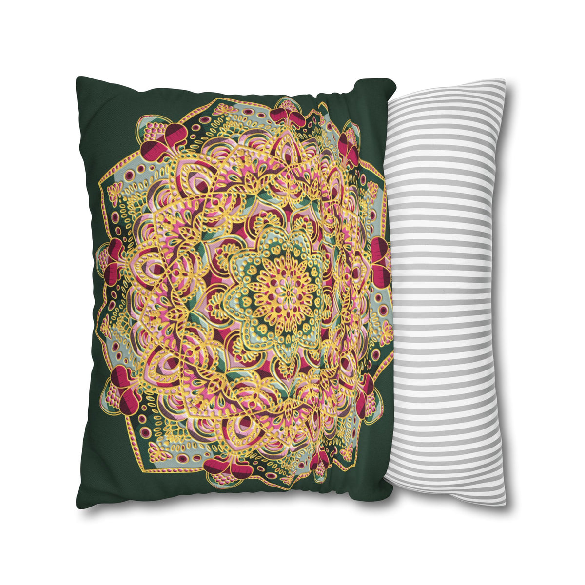Mandala Boho Square Pillowcase