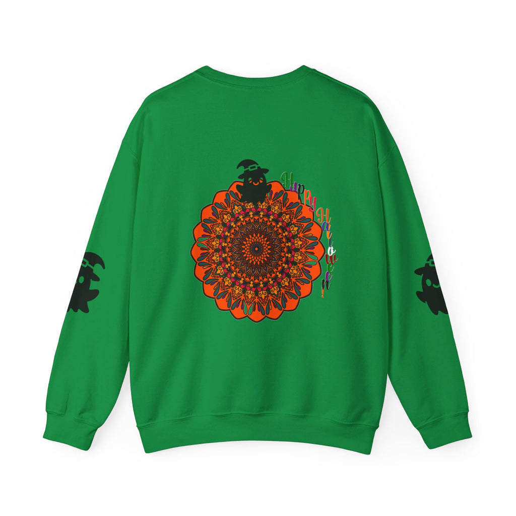 A spooky and adorable Halloween sweatshirt featuring cute ghosts, perfect for men and women - Unisex Heavy Blend™ Crewneck Sweatshirt