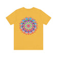 Elegant Mandala Tee with Spiritual Patterns and Peaceful Vibes
