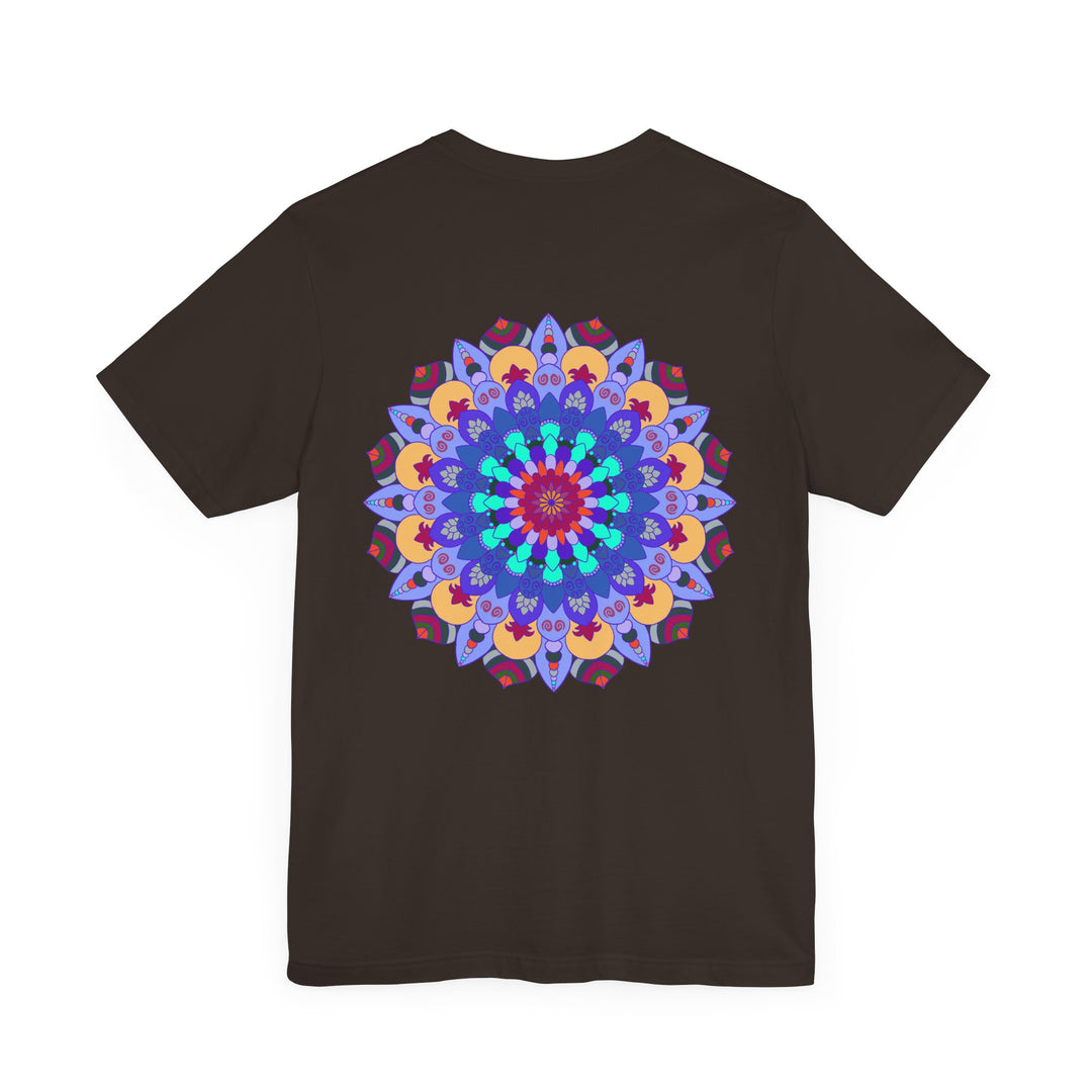 Beautiful Mandala Peace & Harmony T-Shirt featuring intricate spiritual art design