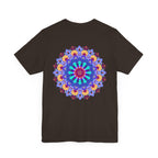 Beautiful Mandala Peace & Harmony T-Shirt featuring intricate spiritual art design