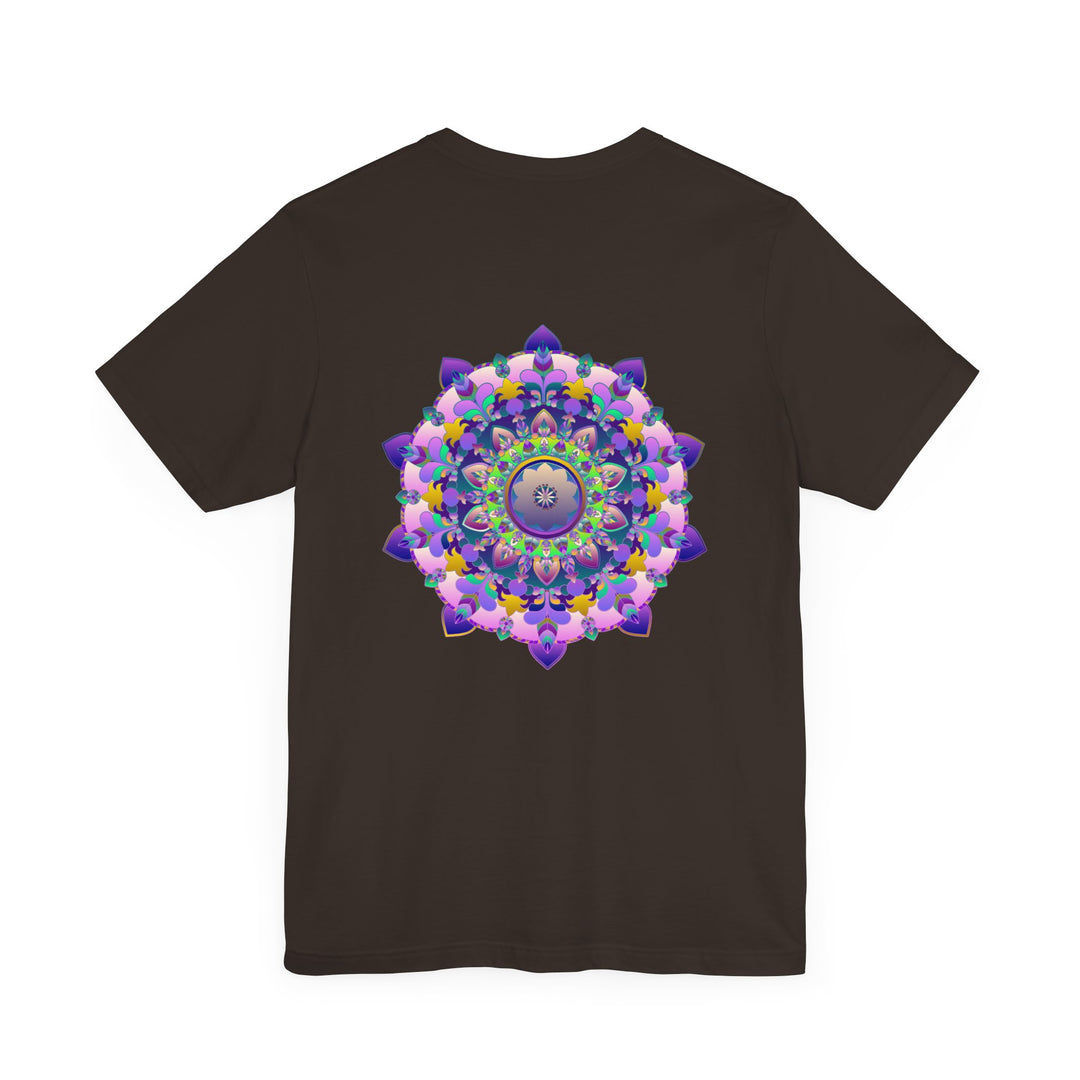 Vibrant Mandala T-Shirt featuring beautiful spiritual design for peace and harmony