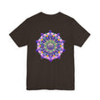 Vibrant Mandala T-Shirt featuring beautiful spiritual design for peace and harmony