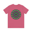 Colorful Mandala Peace Tee with intricate design promoting spiritual harmony and inner peace