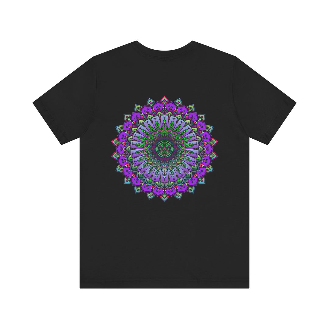 Beautiful Mandala Tee featuring intricate design for spiritual peace and harmony