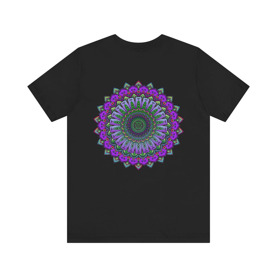Beautiful Mandala Tee featuring intricate design for spiritual peace and harmony