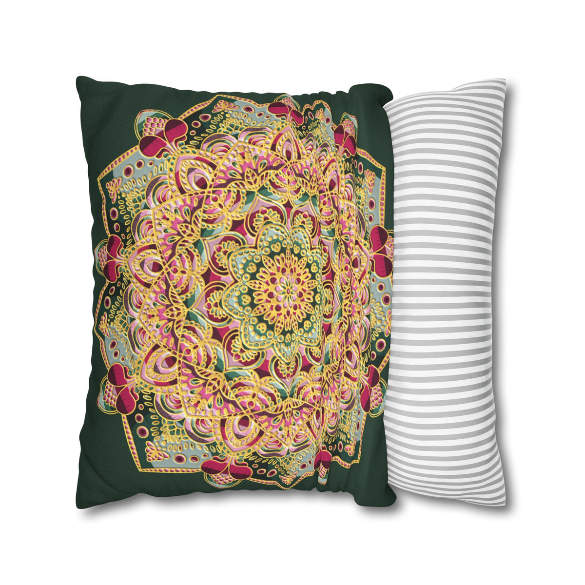Mandala Boho Square Pillowcase