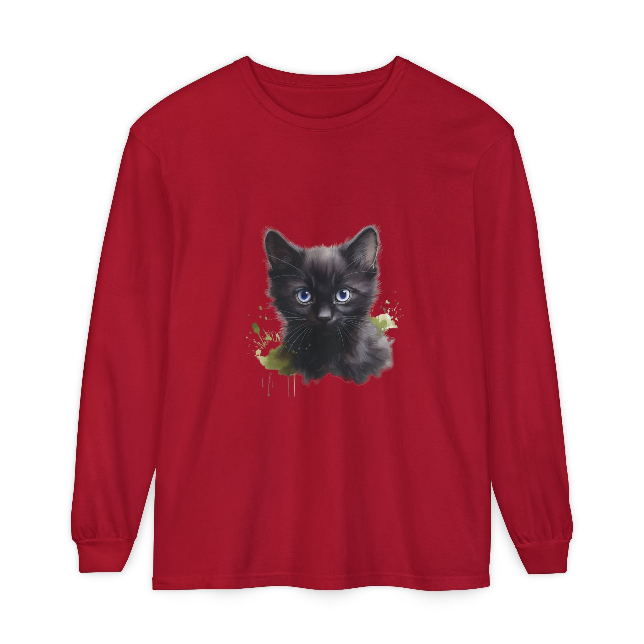 Mystic Black Cat - Long Sleeve T-Shirt