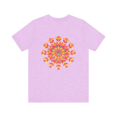 Colorful mandala tee promoting spiritual peace and harmony