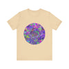 Psychedelic mandala t-shirt featuring colorful and intricate design perfect for expressing your unique style and vibrant personality