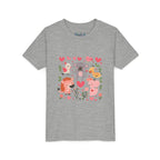 Entzückendes Animal Love Jugend T-Shirt, Süßes Kindershirt, Tier Grafik T-Shirt, Kindergeschenk, Geburtstags- oder Urlaubsoutfit 