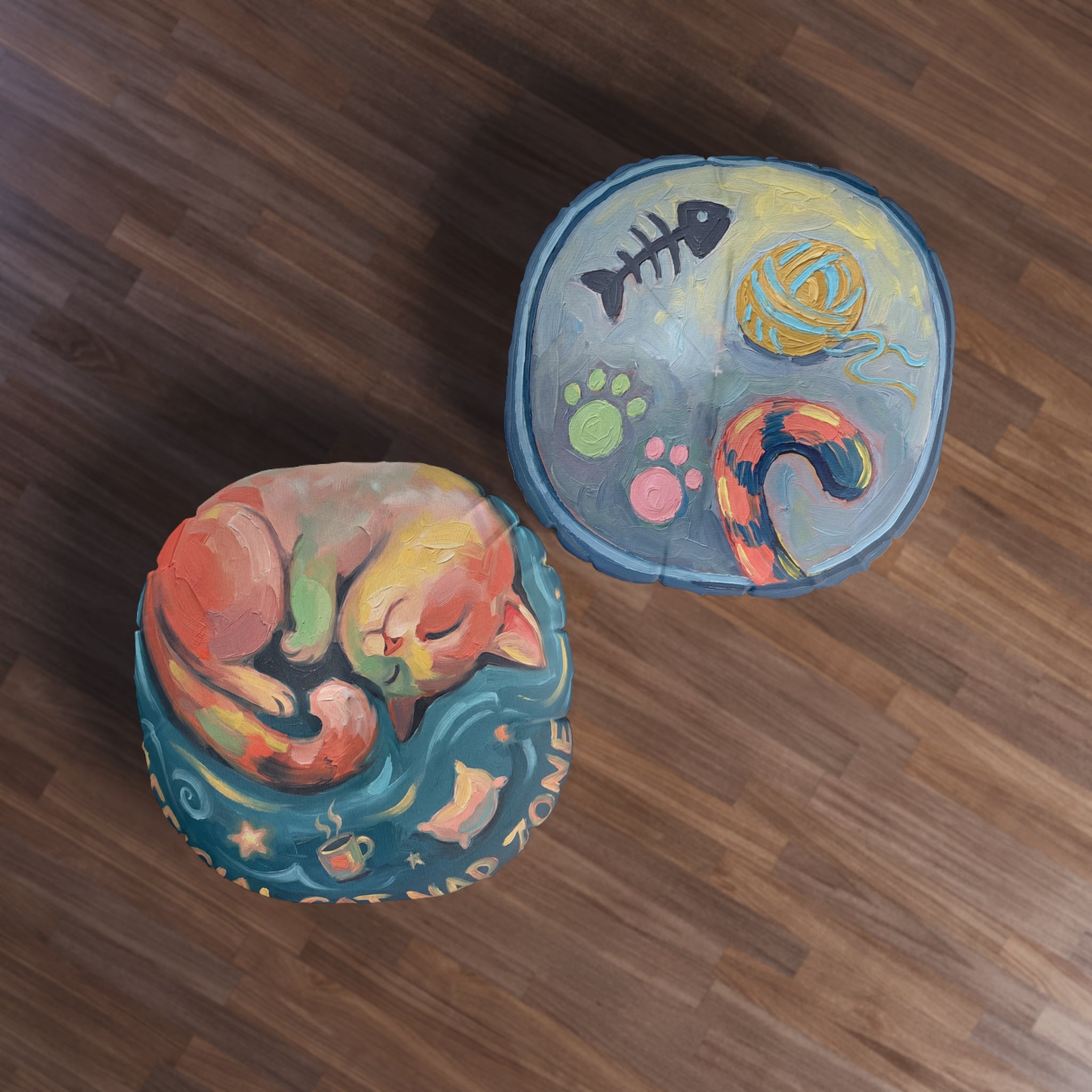 Official Cat Nap Floor Pillow - Cozy Cat Cushion