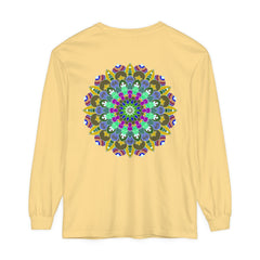Colorful Mandala Long Sleeve T-Shirt - Spiritual Art 45