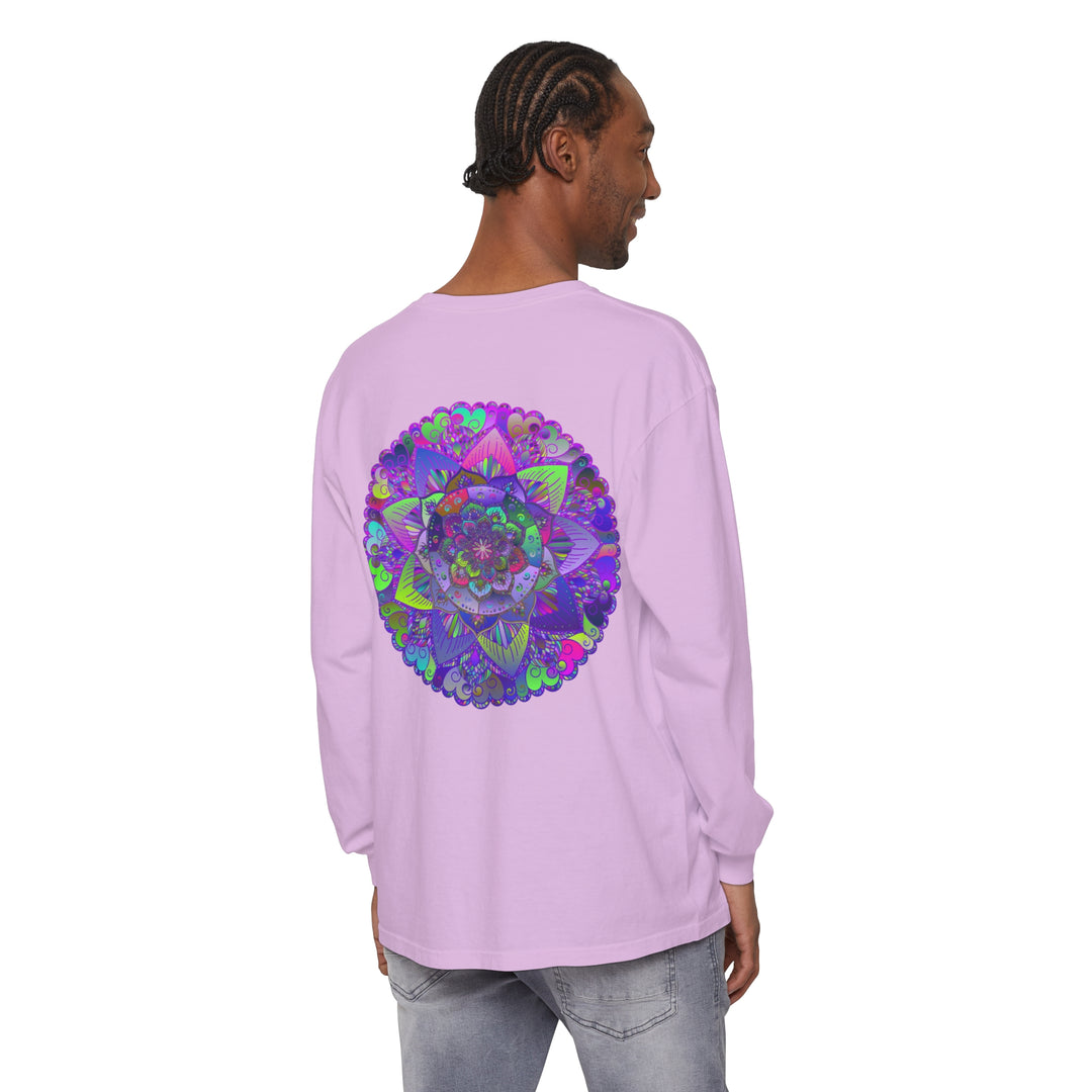 Intricate Mandala Long Sleeve T-Shirt - Psychedelic Art 44