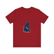 Blue Cat Mystery T-Shirt with Cool Cat Design - Fun and Stylish Feline-Inspired Apparel for Cat Lovers