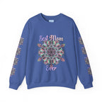 Cozy and stylish unisex crewneck sweatshirt, the perfect birthday gift for mom, featuring 'Best Mom Ever' design
