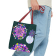Vibrant and colorful Mandala Tote Bag, perfect for carrying all your essentials in style