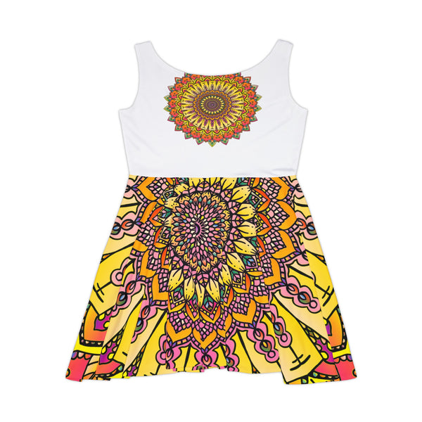 Solar Mandala Skater Dress