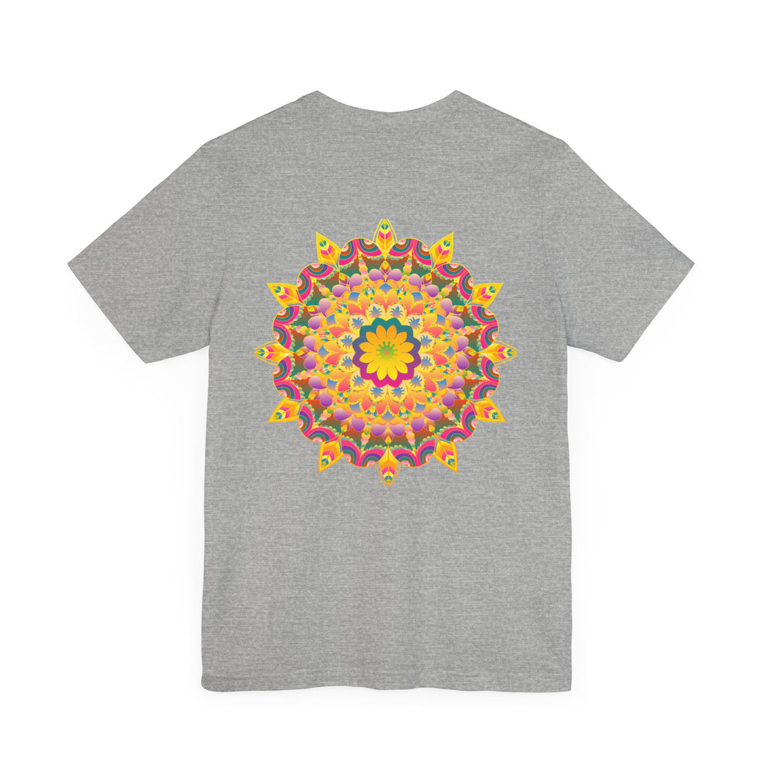 Vibrant Mandala Tee showcasing a beautiful design symbolizing peace and harmony