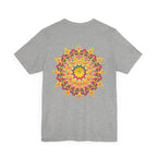 Vibrant Mandala Tee showcasing a beautiful design symbolizing peace and harmony