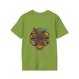 Softstyle t-shirt featuring a delightful hand-drawn mandala design for sister