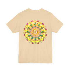 Vibrant Mandala Tee featuring intricate design representing spiritual peace and harmony, perfect for bringing positive energy into your wardrobe