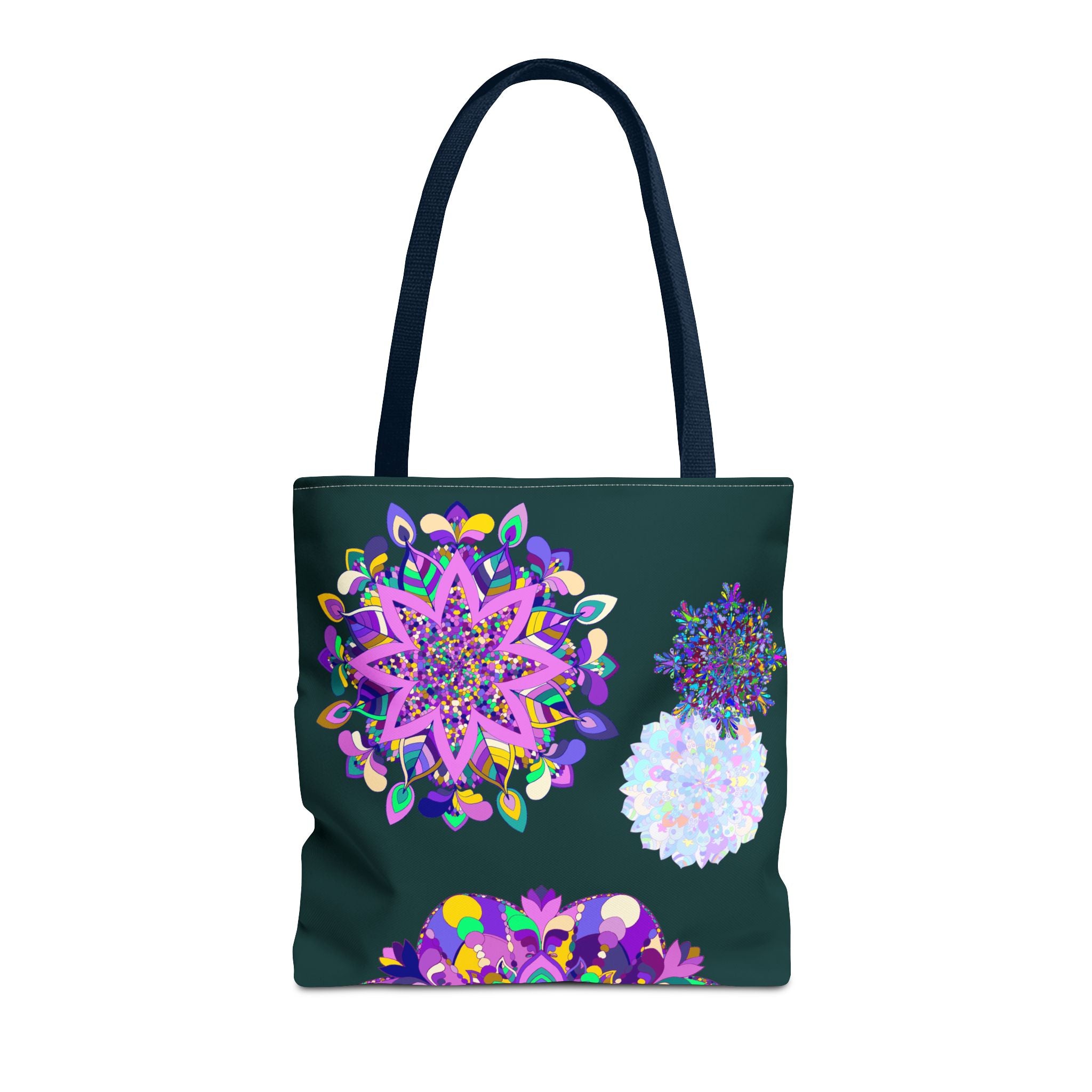 Beautiful and vibrant Mandala Tote Bag perfect for carrying all your essentials