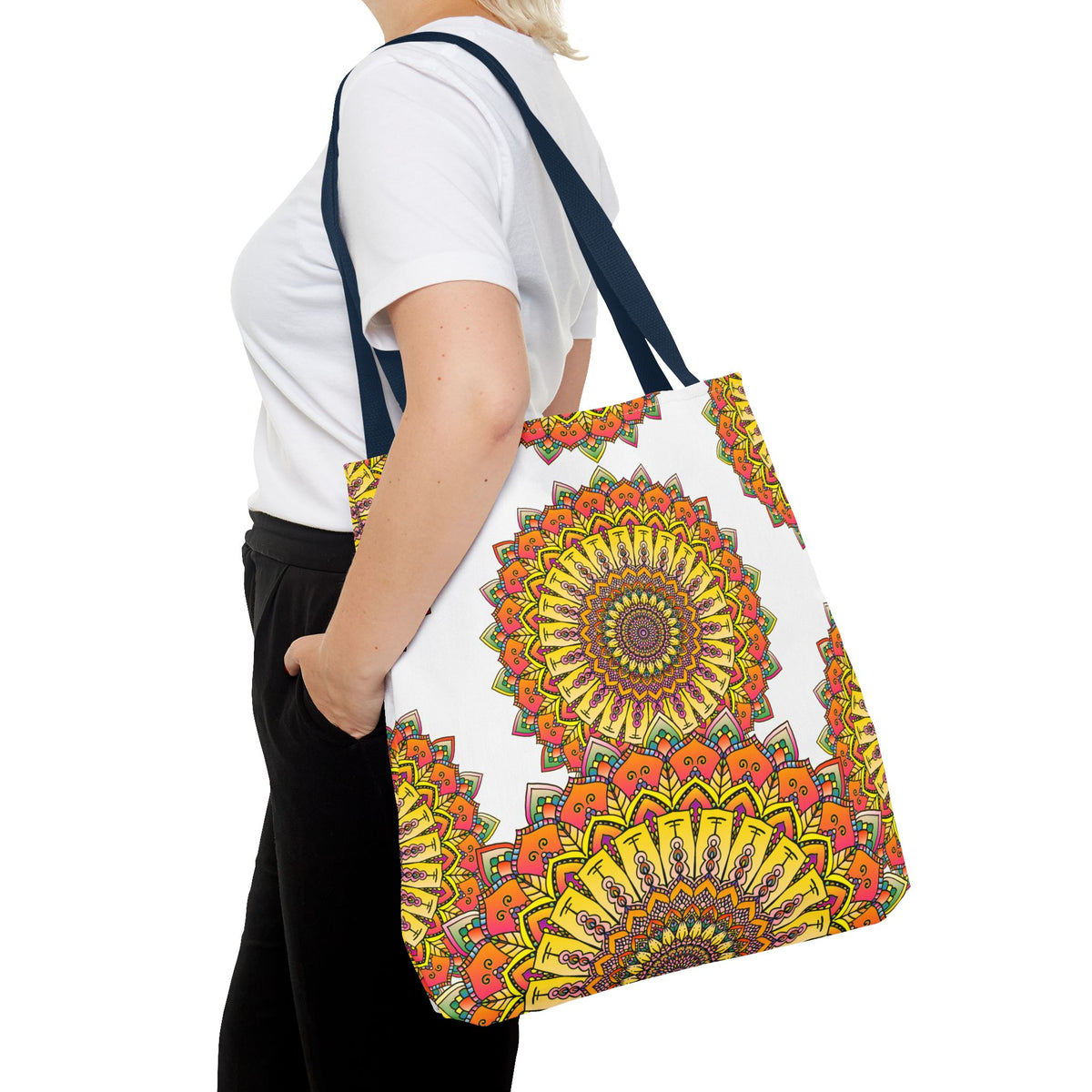 Solar Mandala Tote Bag