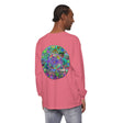 Colorful and intricate mandala design long sleeve unisex t-shirt