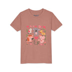 Entzückendes Animal Love Jugend T-Shirt, Süßes Kindershirt, Tier Grafik T-Shirt, Kindergeschenk, Geburtstags- oder Urlaubsoutfit 