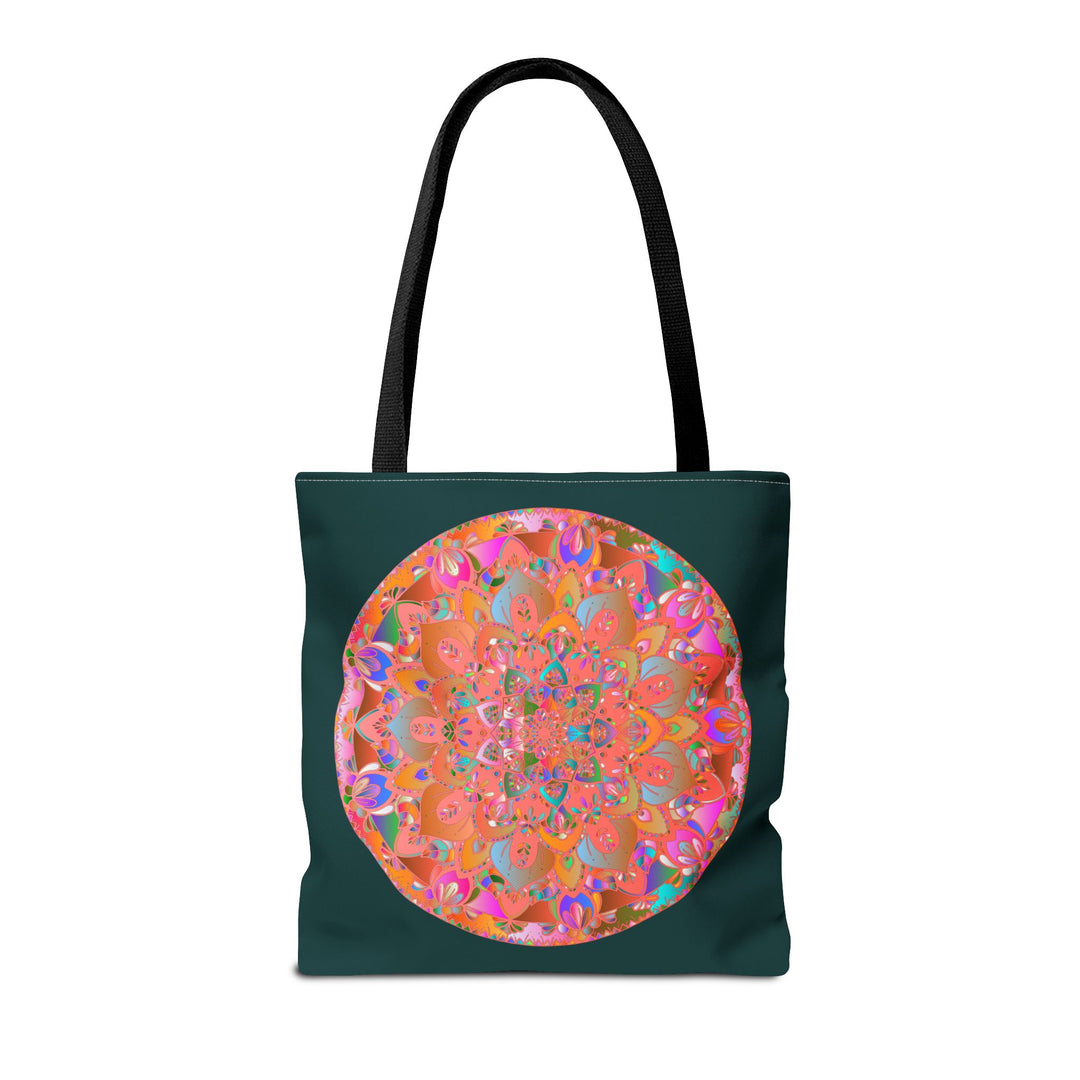 Beautiful and intricate Mystical Nature Mandala Tote Bag, ideal for carrying all your essentials in style and comfort