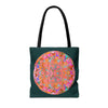 Beautiful and intricate Mystical Nature Mandala Tote Bag, ideal for carrying all your essentials in style and comfort