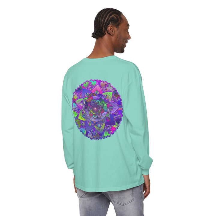 Intricate Mandala Long Sleeve T-Shirt - Psychedelic Art 68