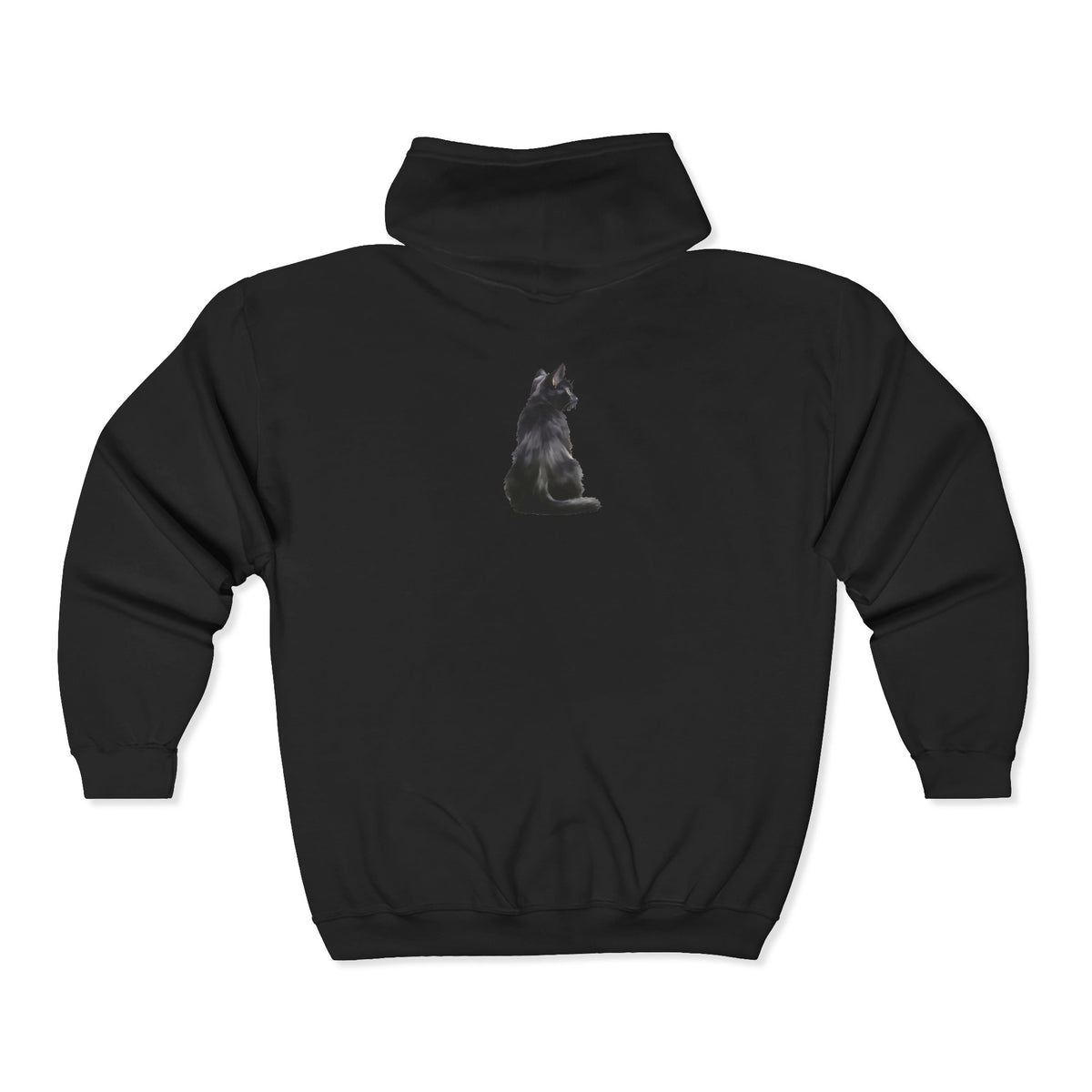 Katzen-Hoodie — Einfacher, kunstvoller Alltagsstil