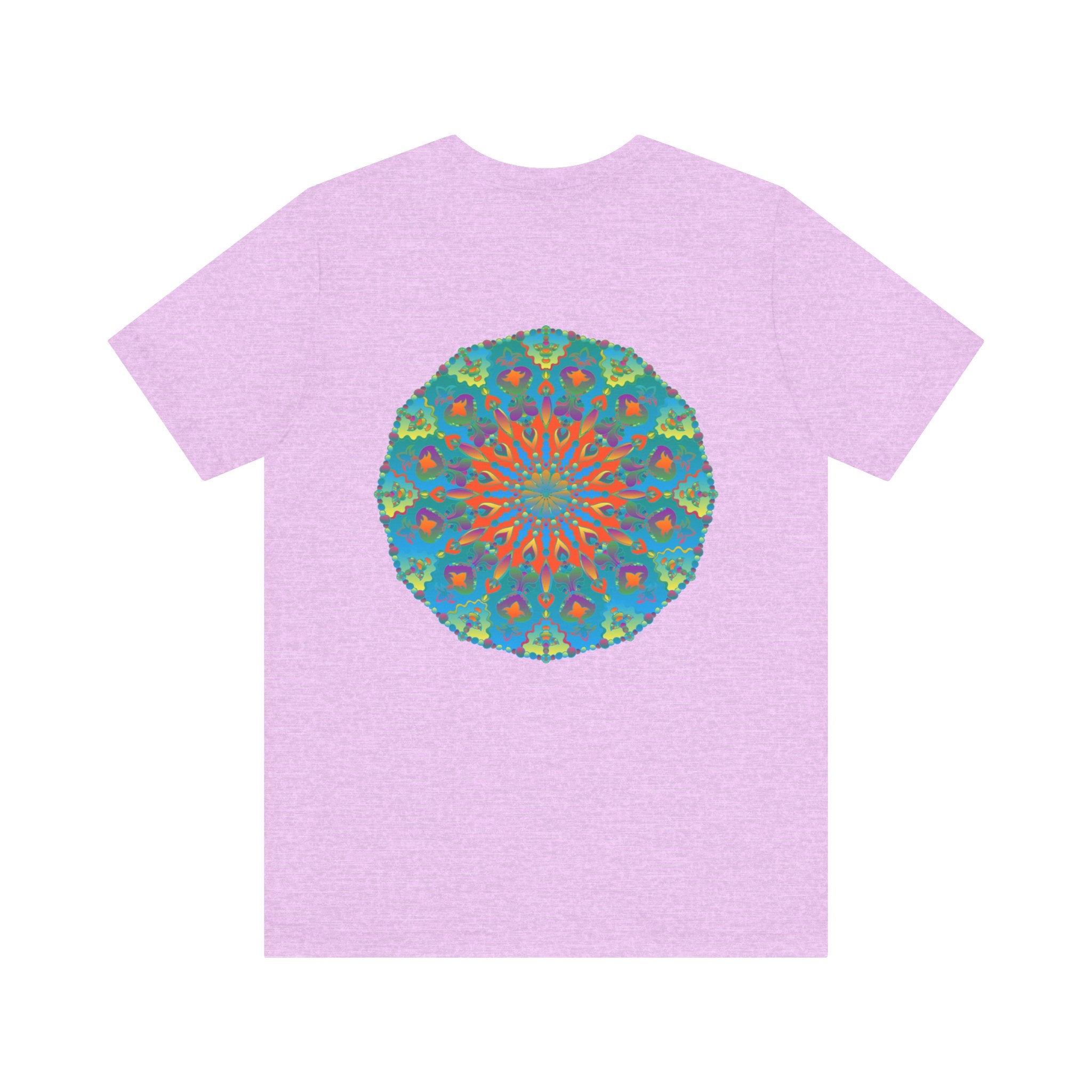 Beautiful Mandala Tee featuring intricate design for spiritual peace and harmony