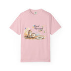 Good Morning Cat T-Shirt | Ultra-Soft Cotton Graphic Tee