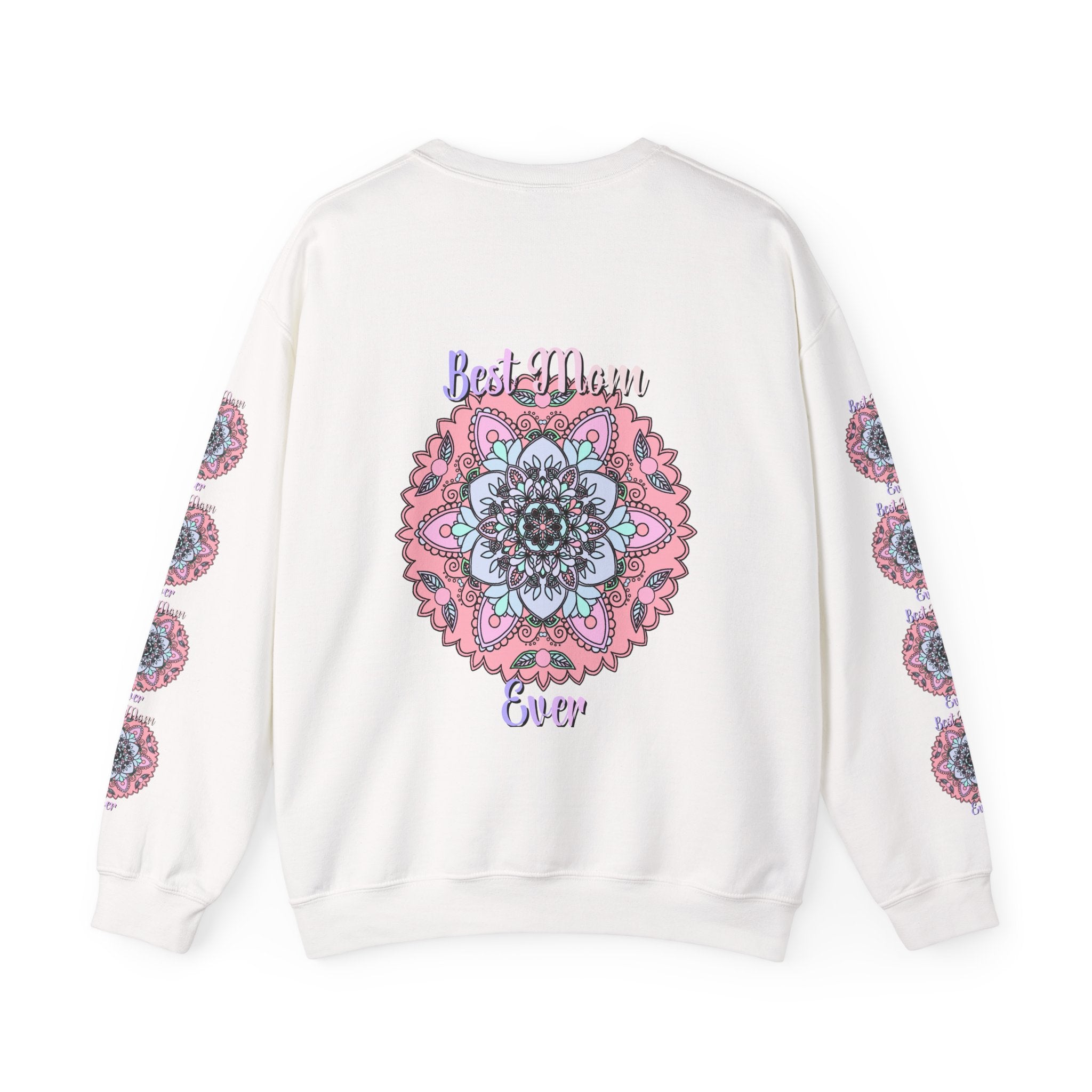 Best Mom Ever Intricate Mandala Art Sweatshirt