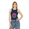 Vibrant Mandala Racerback Tank Top in vibrant colors and intricate mandala design