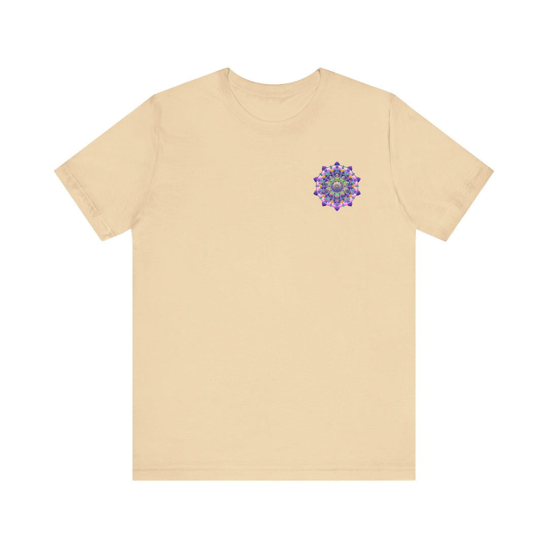 Vibrant Mandala T-Shirt with intricate design symbolizing spiritual peace and harmony