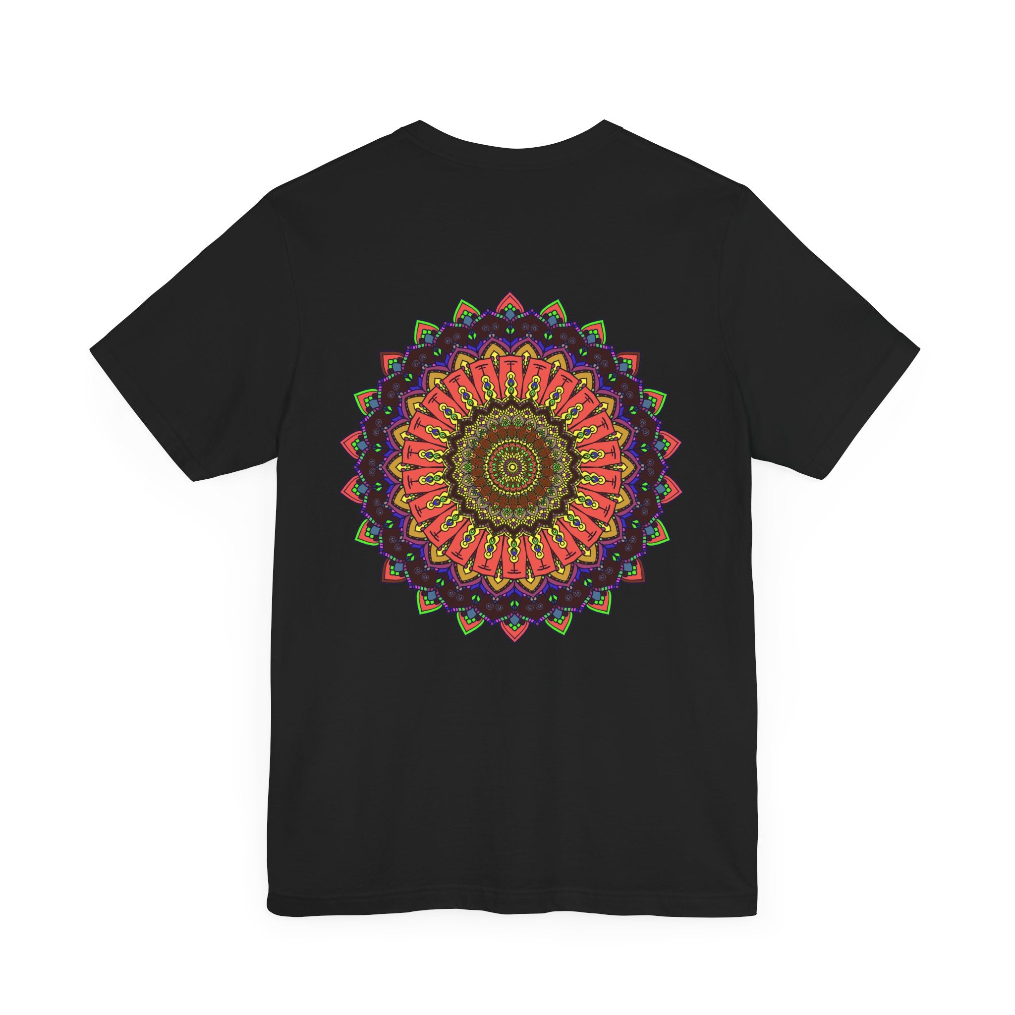 Beautiful Mandala Tee with intricate design representing spiritual peace and harmony