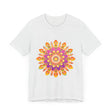 Vibrant Mandala T-Shirt featuring a colorful and detailed design perfect for adding a pop of color to your wardrobe