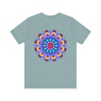 Beautiful and colorful Mandala Peace & Harmony T-Shirt featuring spiritual art and symbols