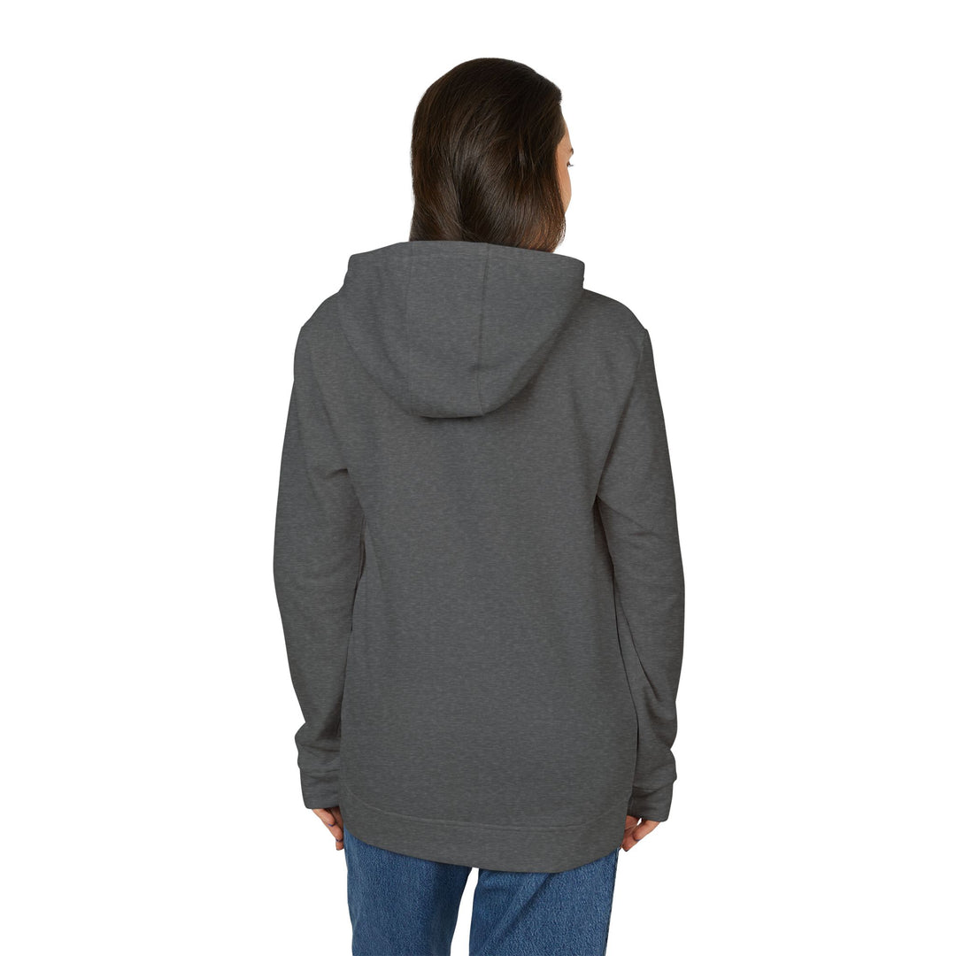 Cozy fleece hoodie with a stunning and detailed mandala design