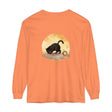 Black Cat Moonlit Mystery T-Shirt with Cat and Moonlight