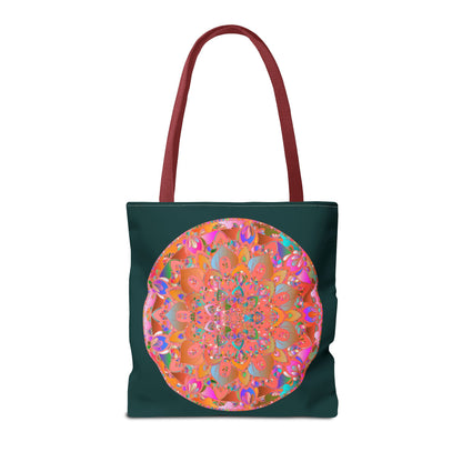 Mystisches Natur-Mandala Stofftasche